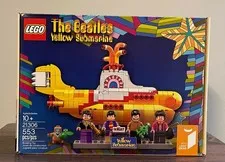 LEGO IDEAS : THE BEATLES YELLOW SUBMARINE 21306 (NIB)
