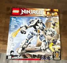 LEGO NINJAGO Zane's Titan Mech Battle Set 71738 840 Pieces Ages 9+ LE