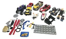 Lego LOT Vehicles Cars Motorcycle Figures MIXED INCOMPLETE SET