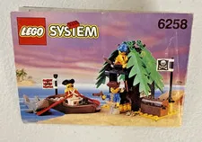 LEGO 6258 Smugglers Shanty - ONLY Instructions Manual - Vintage Pirates I 1992