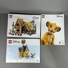 Lego Disney Instruction Booklet Manual Only Lot of 3 Snow White Lion King Up!
