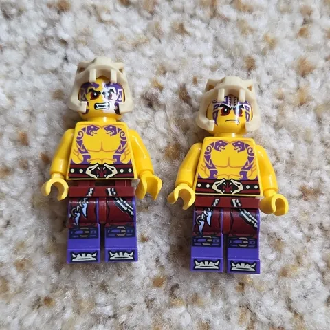 LEGO Ninjago Krait Minifigure Lot of 2 