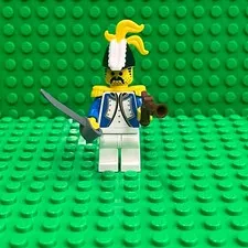 LEGO Minifigure Imperial Soldier - Governor with Yellow Feather (pi004) Pirates