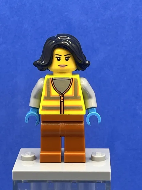 Recycling Worker (Female) cty1522 - LEGO City Minifigure