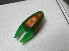 LEGO Part Ninjago Time Blade Molded Trans-Green Claws Blades Pattern 28587pb01