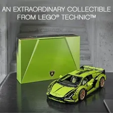 LEGO Technic Lamborghini Siân FKP 37 Building Sets for Adults - Detailed Lamborg