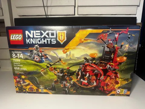LEGO NEXO KNIGHTS 70316 JESTRO'S EVIL MOBILE 658 PCS RETIRED SET – NEW SEALED