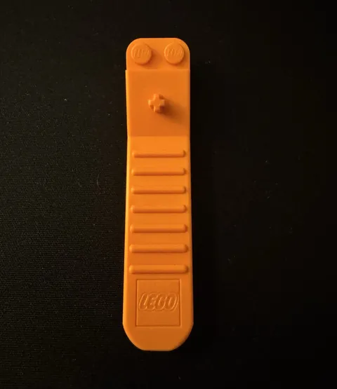 LEGO Orange Brick Separator Tool Plastic Piece Brick Separator Set (1x)