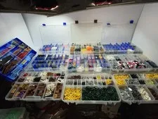 LEGO Pieces Bulk Lot Over 8 Lbs Of Miscellaneous Pieces Ladder Flag Grill MORE!!