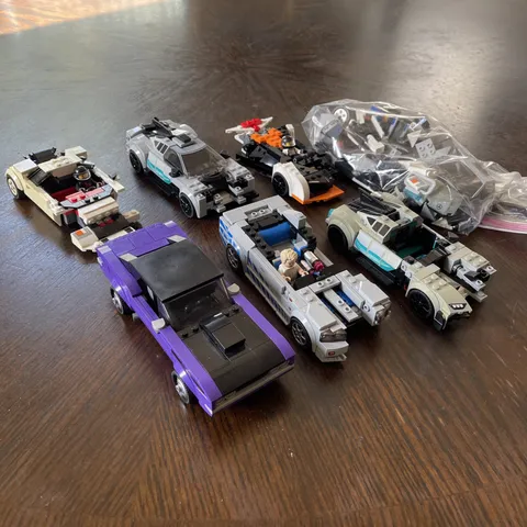 LEGO SPEED CHAMPIONS LOT of 7 | Sold As Pictured | See Desc. | Free Shipping!!!