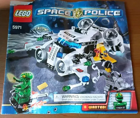LEGO Instruction Manual - SPACE POLICE (5971)