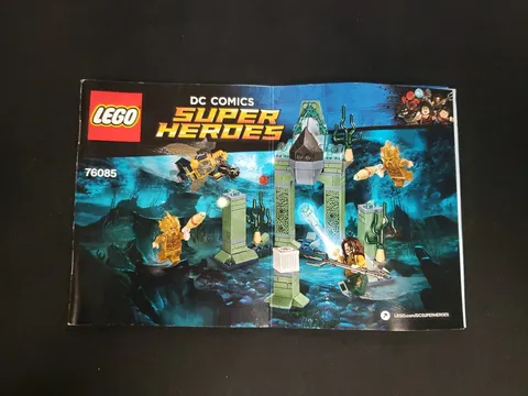 Lego DC Comics Super Heroes 76085 - Instruction Booklet