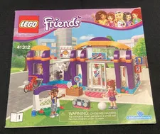 Lego Friends Instruction Manual Set 41312 Heartlake Sports Center 2017 Book 1