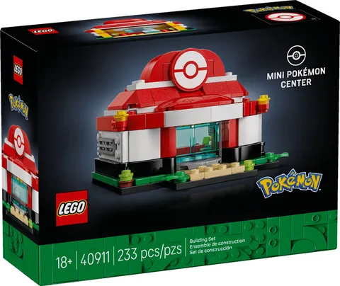 LEGO Pokemon 40911 Mini Pokemon Center Limited Edition NEW & SEALED 