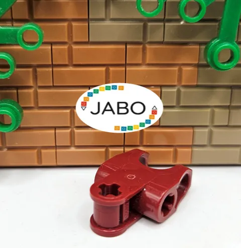 (S13 / 9 / 7 ) LEGO Technic 60176 Axle Connector 2 x 3 Axle Connector Dark Red