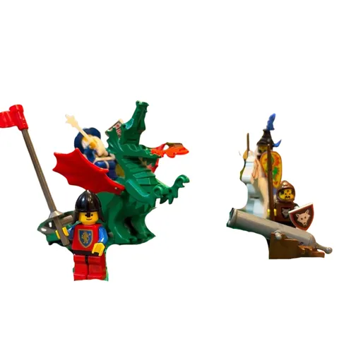 LEGO Minifigure Castle Dragon Knight Lot Set Bulk Sale