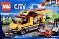 Lego City 60150 Pizza Van / Food Truck -New, factory sealed, retired