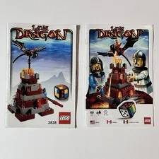 Lego Lava Dragon 3838 Instruction Manual