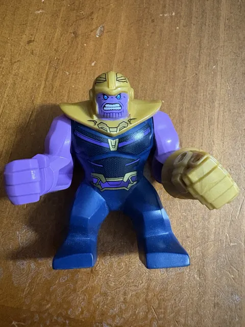 LEGO Marvel Thanos Big Figure Minifigure sh504 Infinity Gauntlet 76107