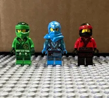 LEGO NINJAGO Minifigure Lot of 3