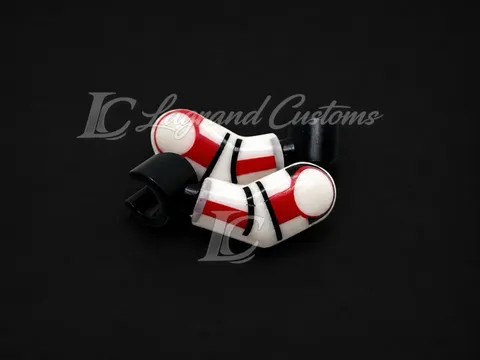 Lego Custom Pad Printed Compatible Clone Trooper Arms Red Style 1
