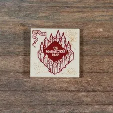LEGO Tan Tile 2x2 Harry Potter Marauder Map 3068pb1417 1Pc