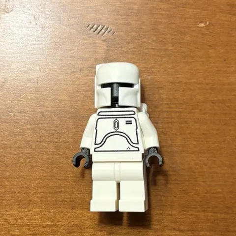 LEGO Custom White Boba Fett