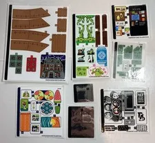 8x NEW LEGO Sticker Sheet Lot - Marvel 76261, Avatar 75571, Dreamz 71459, 10291+