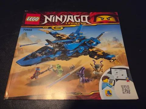 LEGO NINJAGO: Jay's Storm Fighter (70668) - Complete