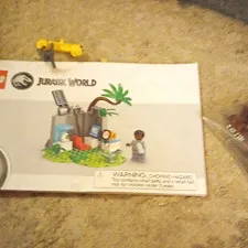 LEGO Jurassic World Instruction Manual - Manual Booklet Format