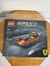 LEGO Speed Champions Ferrari 499P Hypercar 30709 Paper Bag Set – Factory Sealed