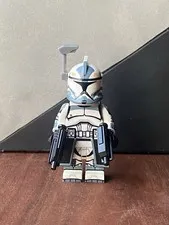 Custom Star Wars Commander Wolffe Clone Trooper Minifigure For Lego