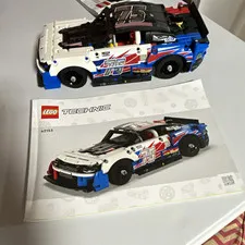 LEGO Technic 42153 NASCAR Next Gen Camaro ZL1 w/ Instructions, No Box, 672