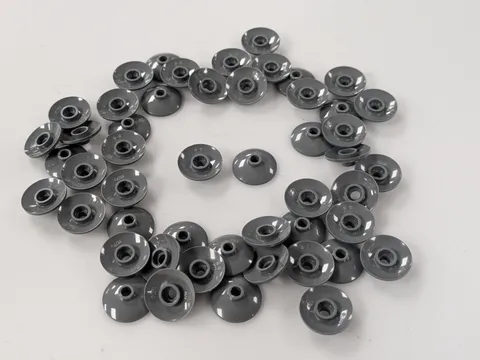 LEGO New x50 Dark Bluish Gray Dish 2 x 2 Inverted (Radar) #4740 Parts Lot MOC