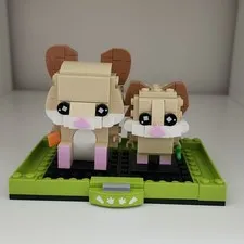 RETIRED LEGO BrickHeadz 40482 Hamster & Baby Hamster -Fast Shipping