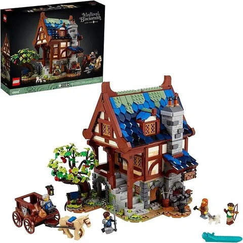 LEGO 21325 Ideas Medieval Blacksmith No Box Only 2 Bags Opened