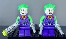 2 LEGO Mini-figures DC The Joker (SH0590) From Batman II Sets 76180 76119 76159