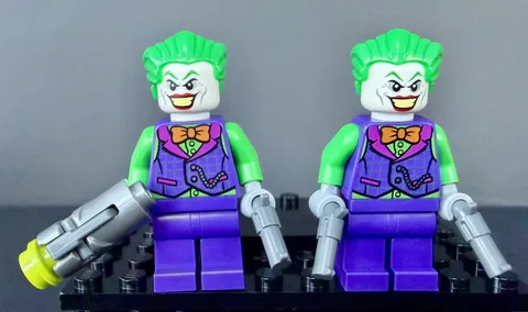 2 LEGO Mini-figures DC The Joker (SH0590) From Batman II Sets 76180 76119 76159