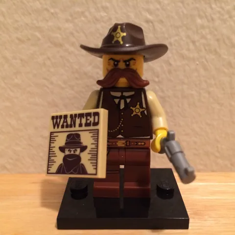 LEGO® Sheriff Collectible Minifigure Series 13 -  CMF 71008 - Retired - Western