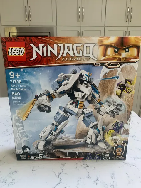 LEGO 71738 Zane's Titan Mech Battle, NISB, Excellent box!