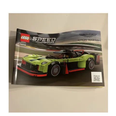 LEGO Aston Martin 76910 Illustrated Instruction Manual Booklet Multilingual