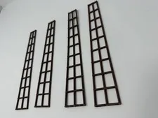 LEGO Pirate Ship Mast Rigging Shrouds x 4 Vintage Imperial Long 27 x 5 Brown