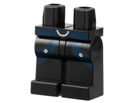 LEGO® Part 970c00pb0125 - Hips and Legs with SW Asajj Ventress Dark Blue Belt
