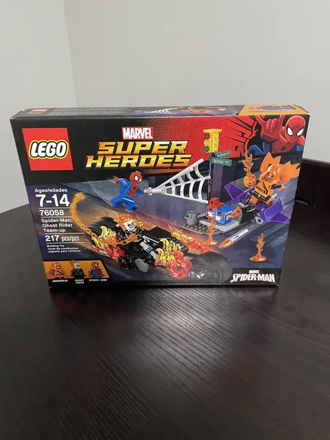 LEGO Marvel: Spider-Man: Ghost Rider Team-up (76058) New and Sealed
