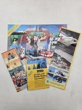 Lot Of 4 Vintage LEGO Promotional Brochures Space Castle 1980s
