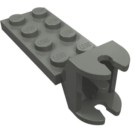 5x LEGO® Part 3640 - Hinge Plate 2 x 4 with Articulated Joint - Female