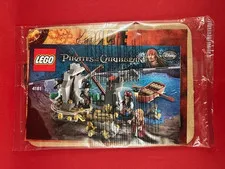 LEGO 4181 Pirates Of The Caribbean Instruction Manual and Map FACTORY SEALED