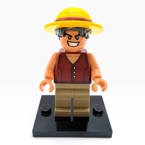 LEGO® One Piece Monkey D. Luffy Minifigure op027 75642 Captain Smoker Straw Hat