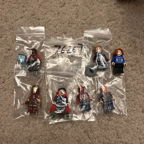 Lego Minifigure REAL MINI Marvel Loose LOT Advent Calendar 76267 76196 25y