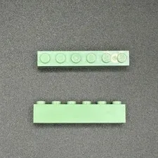LEGO 1x6 Brick Sand Green (2 Pc)